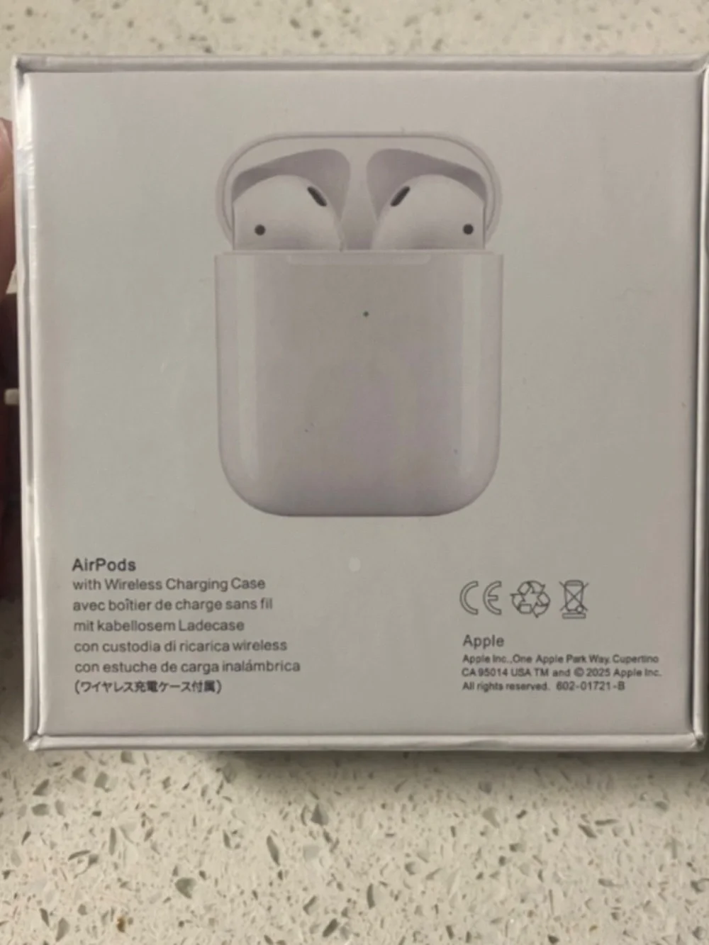 2nd gen AirPods with receipt